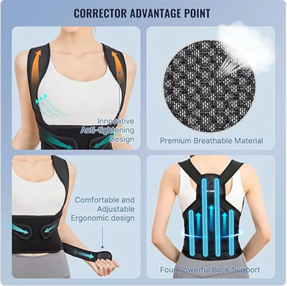 PostureEase Pro — Back Support & Posture Corrector Belt