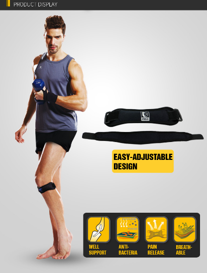 KneeEase Brace — Compression & Shock Absorption Support