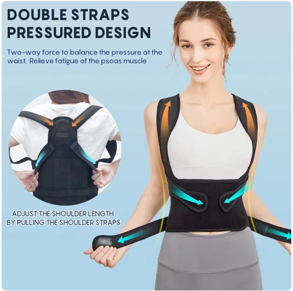 PostureEase Pro — Back Support & Posture Corrector Belt